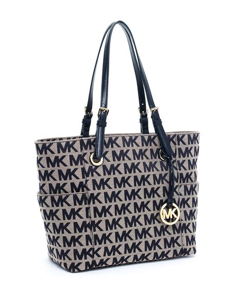 michael kors monogram logo crossbody bag|Michael Kors monogram tote bag.